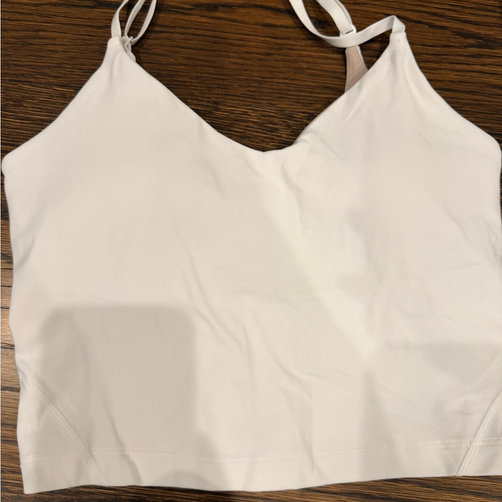 Lululemon Athletica white Tank Top